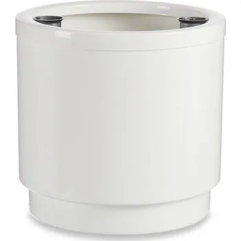 Květináč Bílý plast Květináč Ibergarden 32 cm x 32 x 30 cm