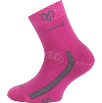 Pánské ponožky TJS dětské merino ponožky - Růžové 408 / (24-28) XXS / Růžové