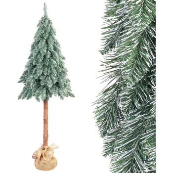 Vánoční stromek Vánoční umělý stromek na přírodním kmeni 200 cm DIAMENTOWA GOLIAT