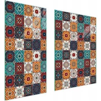 Kuchyňské prkénko Krájecí deska TMK ArtDeko sklo 2 ks