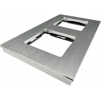 Dvojitý Rámeček MIUUN stříbrný