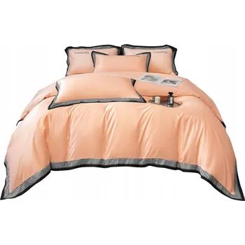 Povlečení POVLEČENÍ JEDNOBAREVNÉ 200x220 BAVLNA SYNTETICKÁ S LEMEM