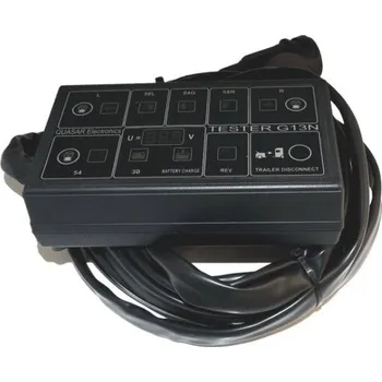 Autoelektronika Tester elektroinstalace tažného zařízení 13pin s odporem, QUASAR