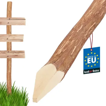 Plot Hoblovaný dřevěný plotový sloupek 120 cm - 120 cm