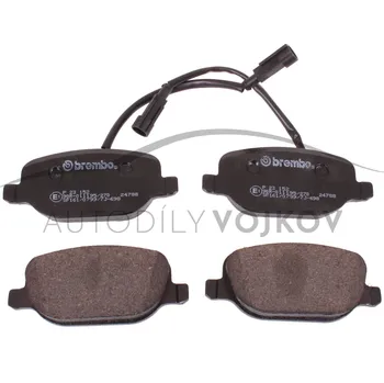 Brzdová destička Brzdové destičky zadní Alfa Romeo Giulietta 2.0 MultiJet