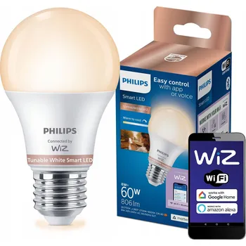 Žárovka Chytrá LED žárovka Philips 60 W