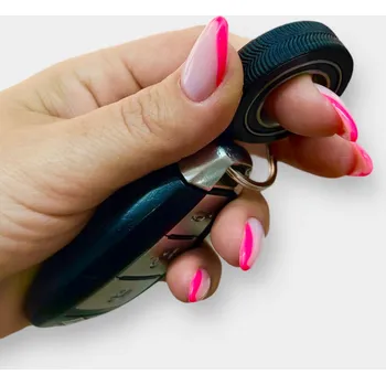 KAJAWIS KEYRAMBIT PRO fidget spinner PNEUMATIKA přívěsek na klíče přívěsek s pneumatikou a ráfkem