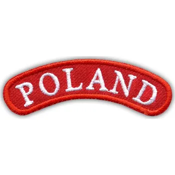 Česká náramenní rozpoznávací nášivka Poland