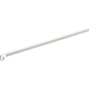 Těsnící lišta na pracovní desky 28 mm stříbrná 600 mm spojovací profil na desku 60 cm stříbrný