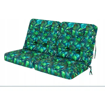 Podsedák Zahradní Polštář, polštář na zahradní křeslo, sada 2 podušek 120x100cm