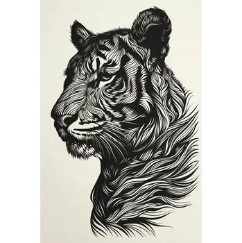 Plakát Plakát Tygří Pískání bez rámu 61 x 91,5 cm