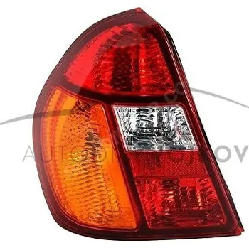 Zadní světlomet Levé zadní světlo červenooranžové -8/04 bez obj. Renault Thalia 2001 - 2008