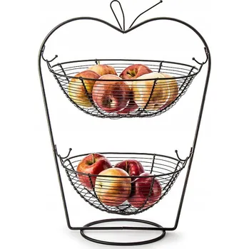 Obraz Kovový koš na ovoce 37 x 50 x 37 cm