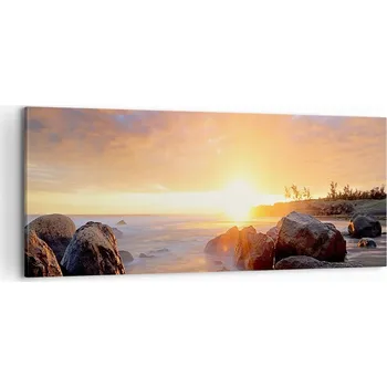 Obraz Foto obraz na plátně 100x40 krajina obývací pokoj ložnice na zeď velký