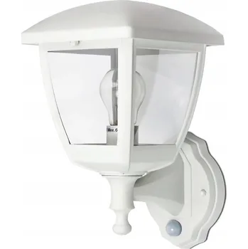 Lampička VENKOVNÍ ZAHRADNÍ LAMPA SE SENZOREM POHYBU E27