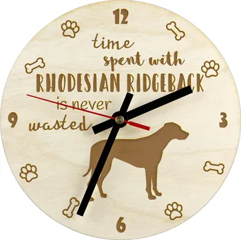 Hodiny Nástěnné hodiny Art-Dog béžové 20 cm