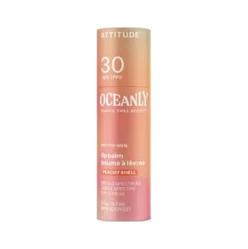 Péče o rty Tónující balzám na rty SPF 30 ATTITUDE Oceanly - Peachy Shell 8,5g