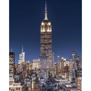 Obraz Plakát Empire State Building 2 bez rámu 40 x 50 cm