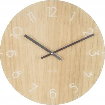 Hodiny Nástěnné hodiny Karlsson hnědé 40 cm