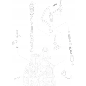 Systém vstřikování HATZ 1B30 vstřikovací tryska 50566710
