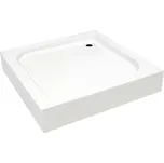Novoterm Čtvercová akrylátová sprchová vanička NV-Victor 80x80 vysoká, bílá