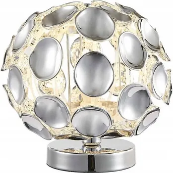 Lampička Stolní lampa Reality Ontario stříbrná 40 W