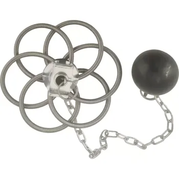 Komínová štětka Kominický strojek pro nerezové komíny 130-230 mm, se závažím 0,7 kg