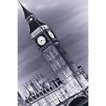 Obraz Plakát Big Ben v noci 3 bez rámu 20 x 30 cm