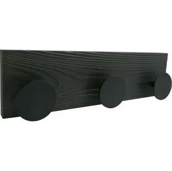 Věšák Šatní ramínko dřevěný Bolis černý