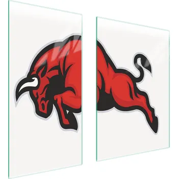 Kuchyňské prkénko Krájecí deska TMK ArtDeko sklo 2 ks