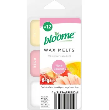 Svíčka Vonný Vosk Bloome Lily Rose Jasmine, doba hoření až 35 hodin