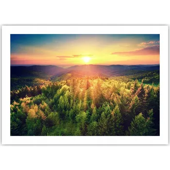 Obraz Plakát bez rámu do obýváku ložnice 70x50 krajina moderní módní obraz