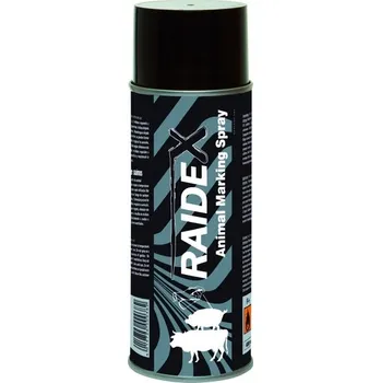 Barva ve spreji RAIDEX ČERNÁ BARVA VE SPREJI PRO ZNAČENÍ BARVA 400ML