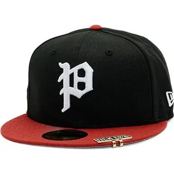 Módní doplněk Kšiltovka New Era - MLB Visor Clip 59FIFTY - Philadelphia Phillies - Black / Red velikosti fitted caps 8 (63.5 cm)