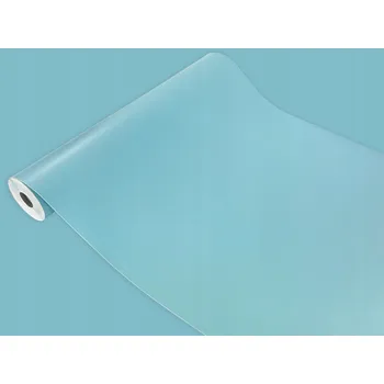 Tapeta Samolepicí Fólie Šířka 45cm Modrá Matná Fólie na Skříňky, Stůl, Police