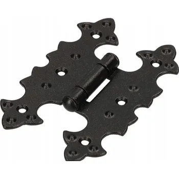 Nábytkové kování Závěs ozdobný černý - černá