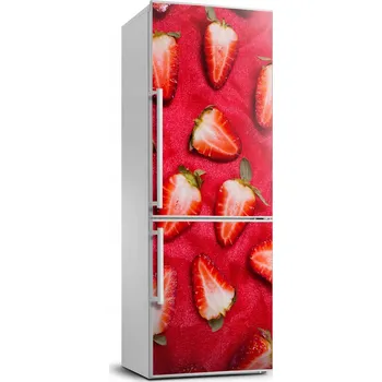 Fototapeta Samolepící Samolepka na ledničku Jahody 70x190