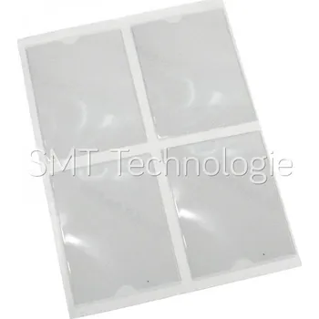 Speciální papír Disipativní samolepicí štítky, průhledné, pevné, A6, 158x115mm, - 100104516