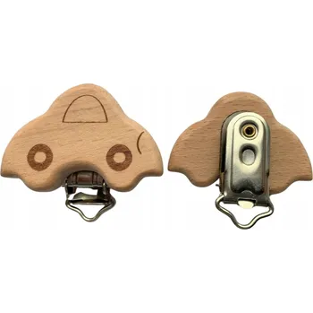 klip na dudlíky Klip na dudlík BestDIY béžový