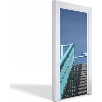 Fototapeta Samolepicí samolepící na dveře a nábytek Schody do nebe 75 x 205 cm