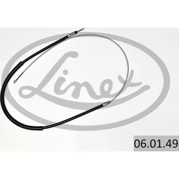 Lanko parkovací brzdy Tažné lanko, parkovací brzda LINEX 06.01.49