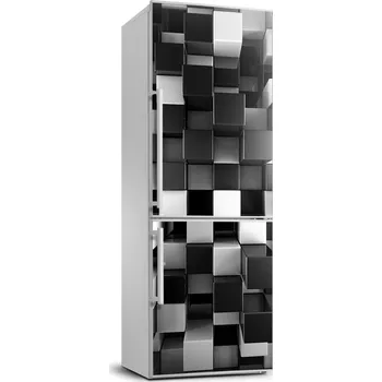 Fototapeta Foto Samolepka na ledničku Abstrakce kostky 70x190