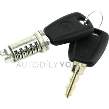 Vložka do dveří Vložka zámku s klíčem Fiat 500