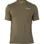 Fox Racing Pánský dres s krátkým rukávem Fox Ranger Dr Ss Jersey Alyn, Olive green - Olive Green - M