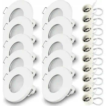 Stropní zapuštěné svítidlo Kwazar Luminaire 7 W GU10 bílé