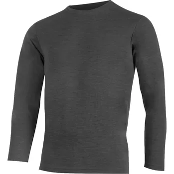 Pánská mikina ANDRES pánská merino mikina/svetr - Šedá 8160 / XL / Šedá