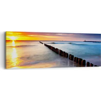 Obraz Obraz na plátně do obýváku, ložnice 90x30 krajina foto obrazy na zeď