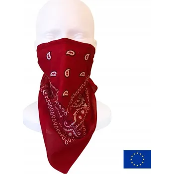 Červený paisley S-Shield NANO Nákrčník šátek