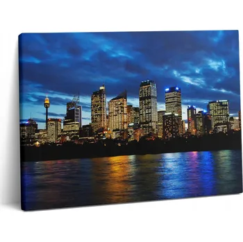 Obraz Fotoobraz na plátně Plátno Do Kanceláře Ekologická Večerní Procházka v Sydney