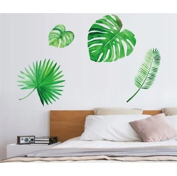 Samolepící dekorace Samolepka na zeď Listy Kapradí Monstera